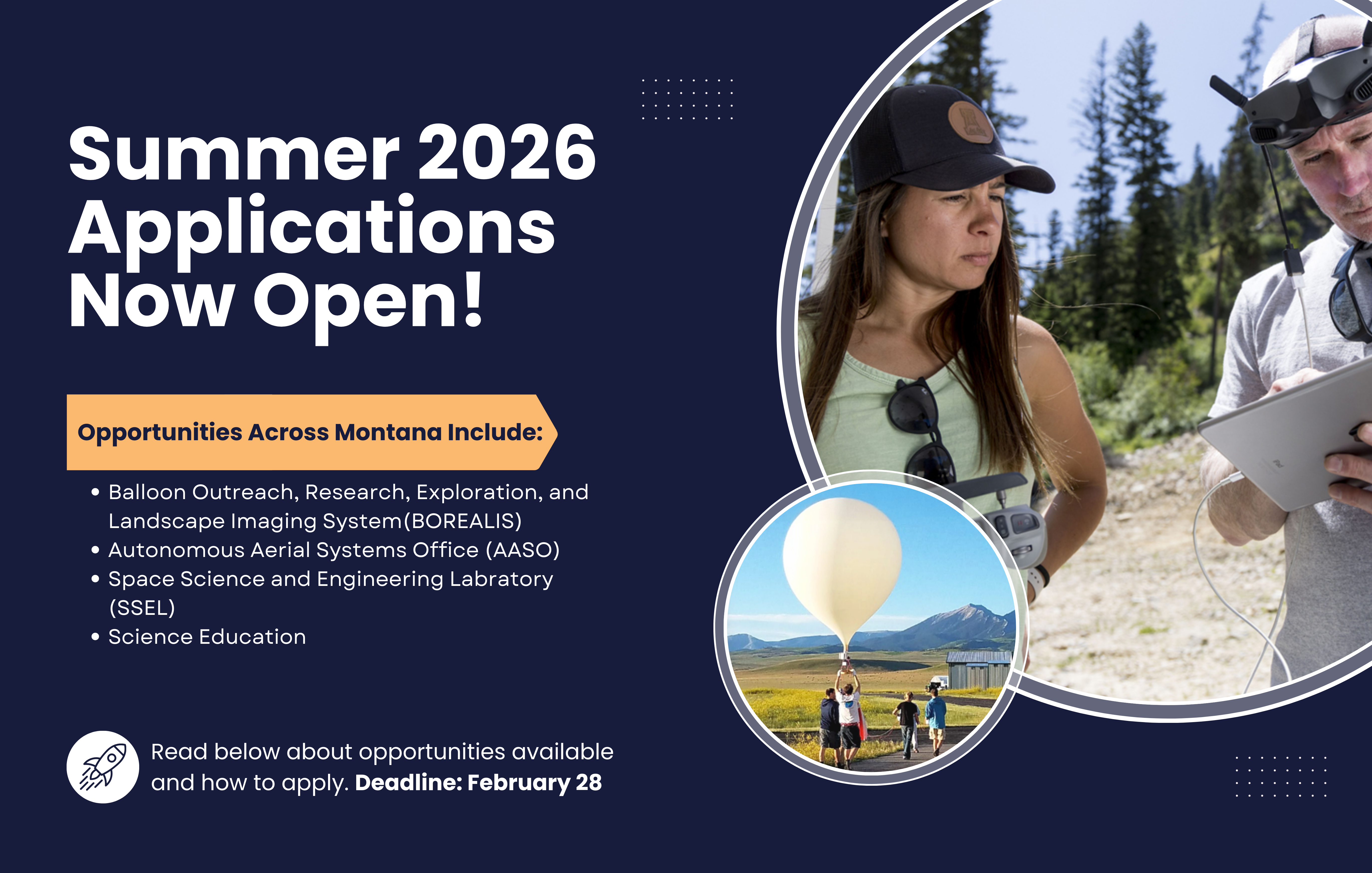 2026 Internships Now Open