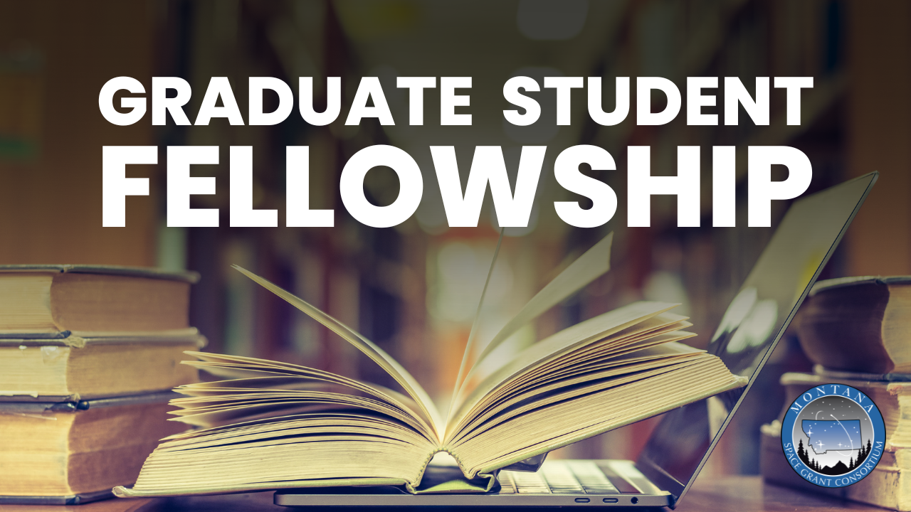 Graduate Student Fellowship over an open book