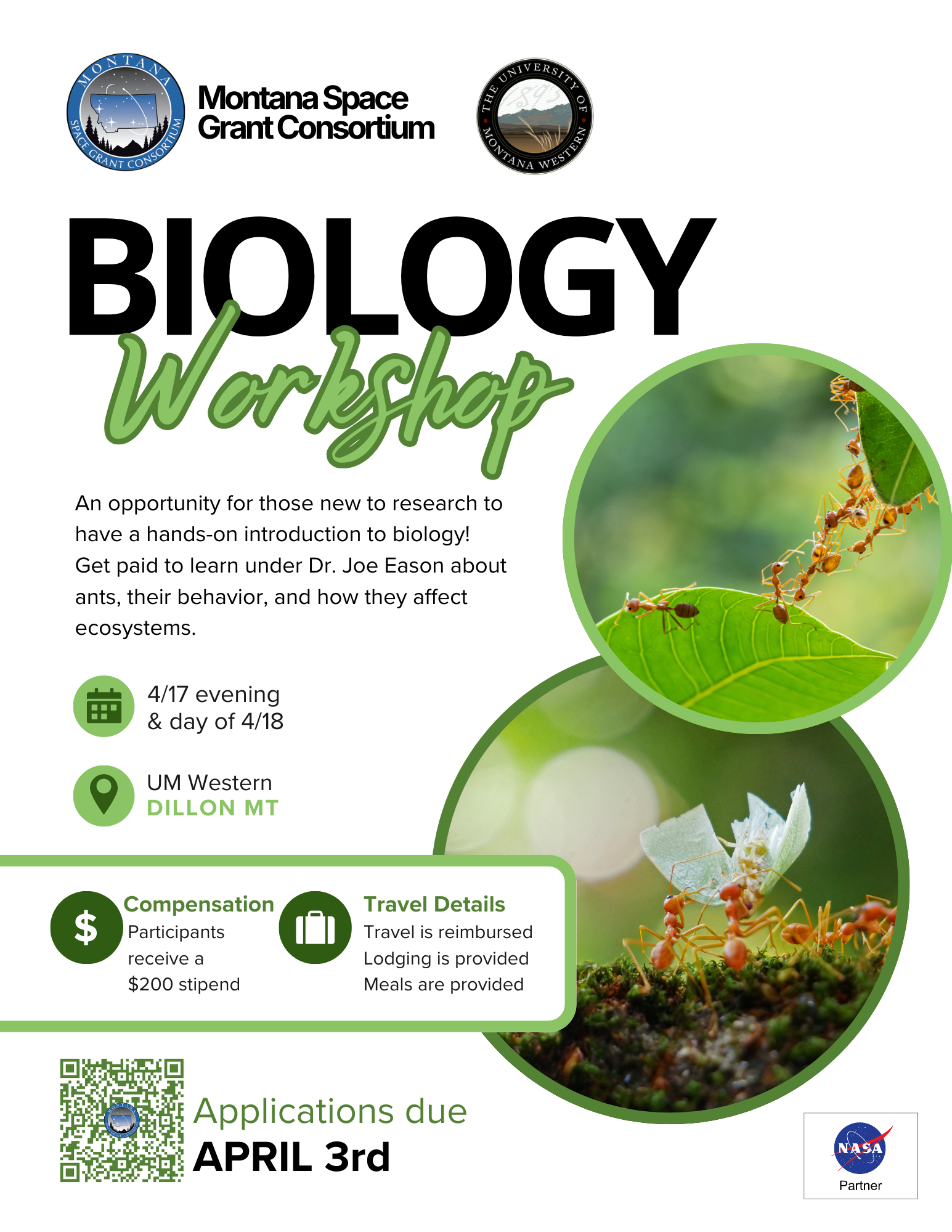 Biology Workshop Flyer