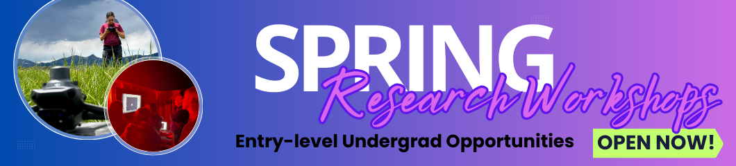 Spring Workshop Opportunities Open