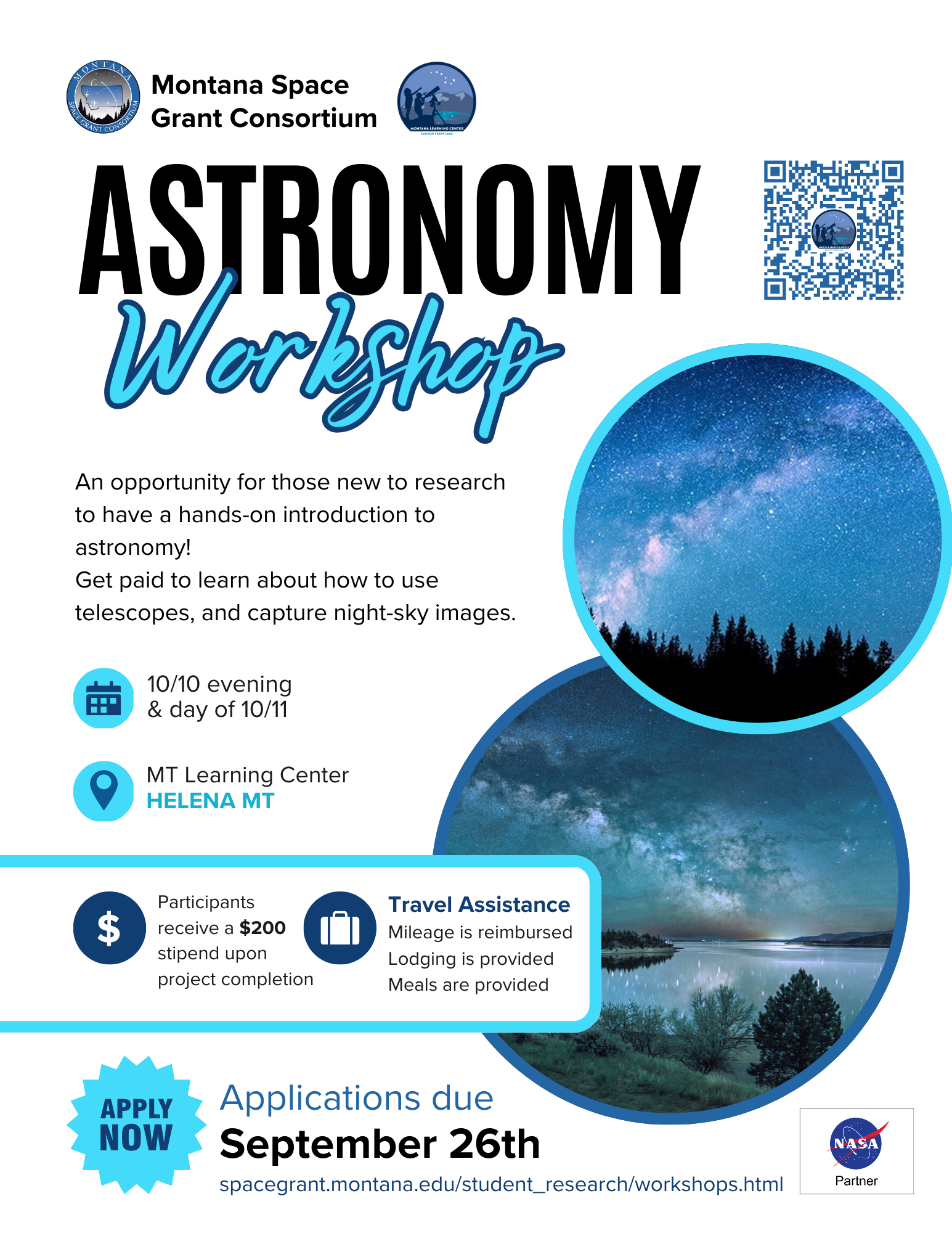 2025 Astronomy Flier